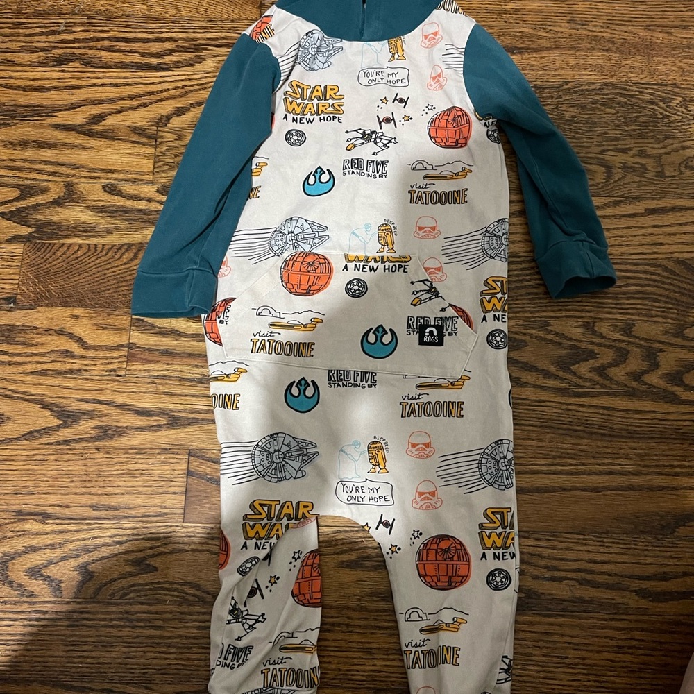 Star Wars rags to raches onesie